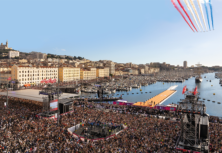 arrivée navire belem marseille