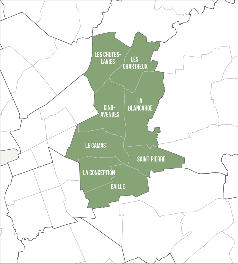 Carte secteur 2