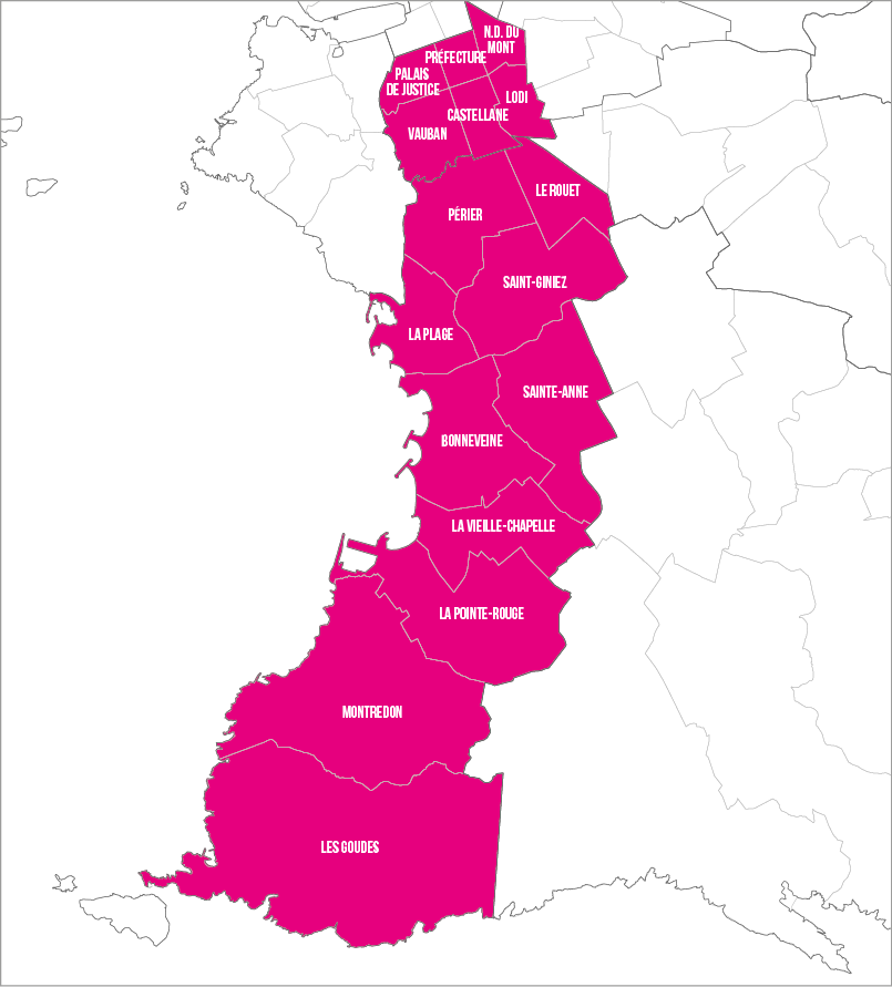 Carte secteur 2