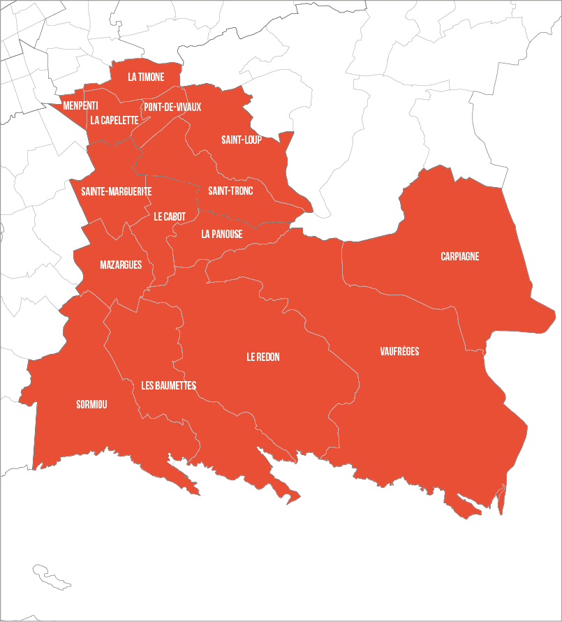 Carte secteur 2