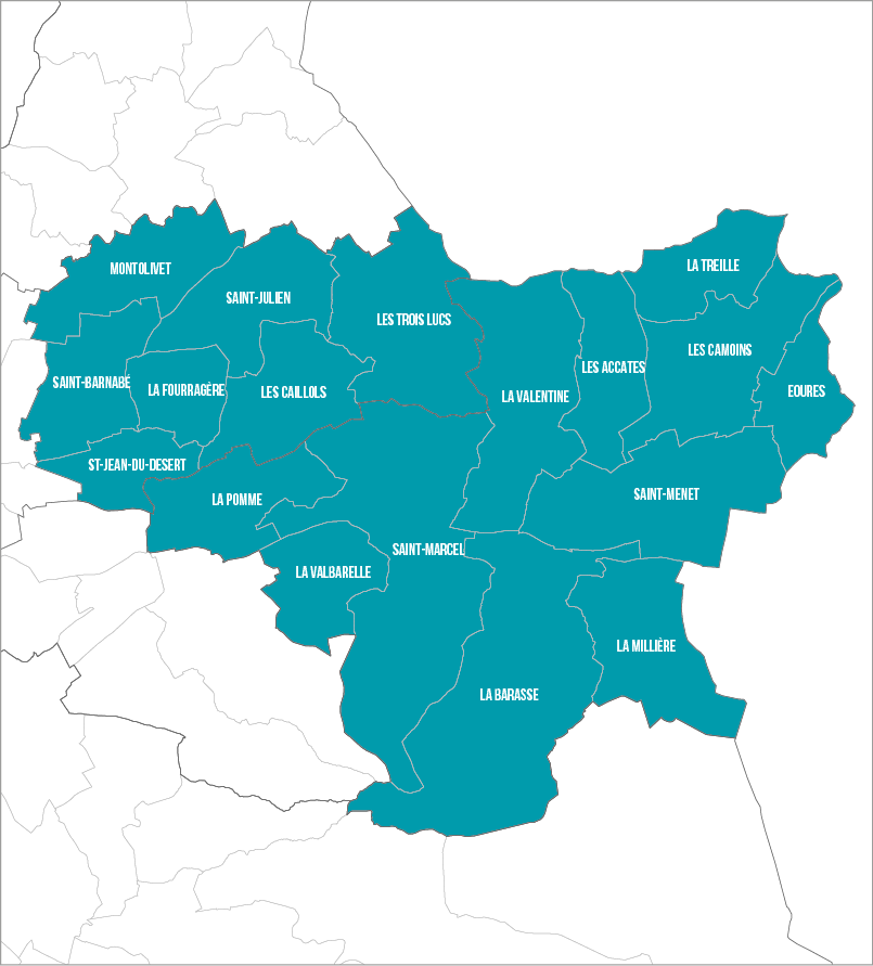 Carte secteur 2