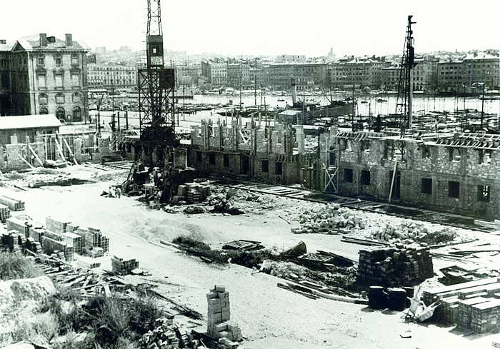 Les Vieux Quartiers Apr s Destruction Ville De Marseille
