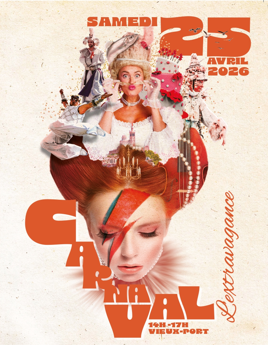 Affiche carnaval de marseille 2026