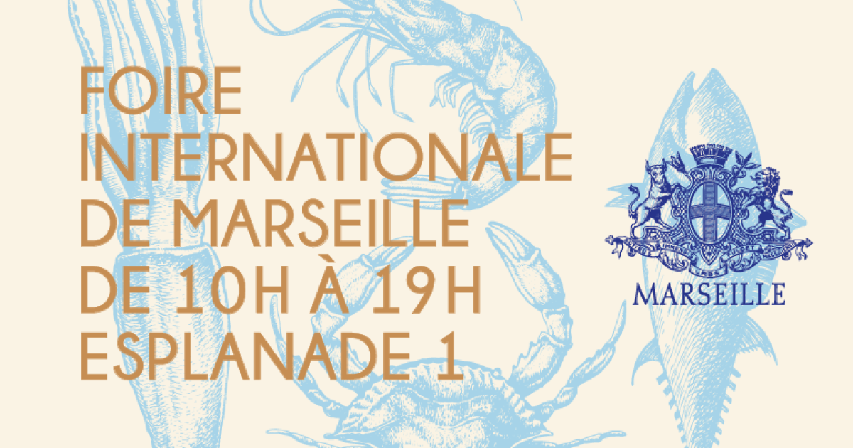 Foire Internationale de Marseille un stand Ville de Marseille aux