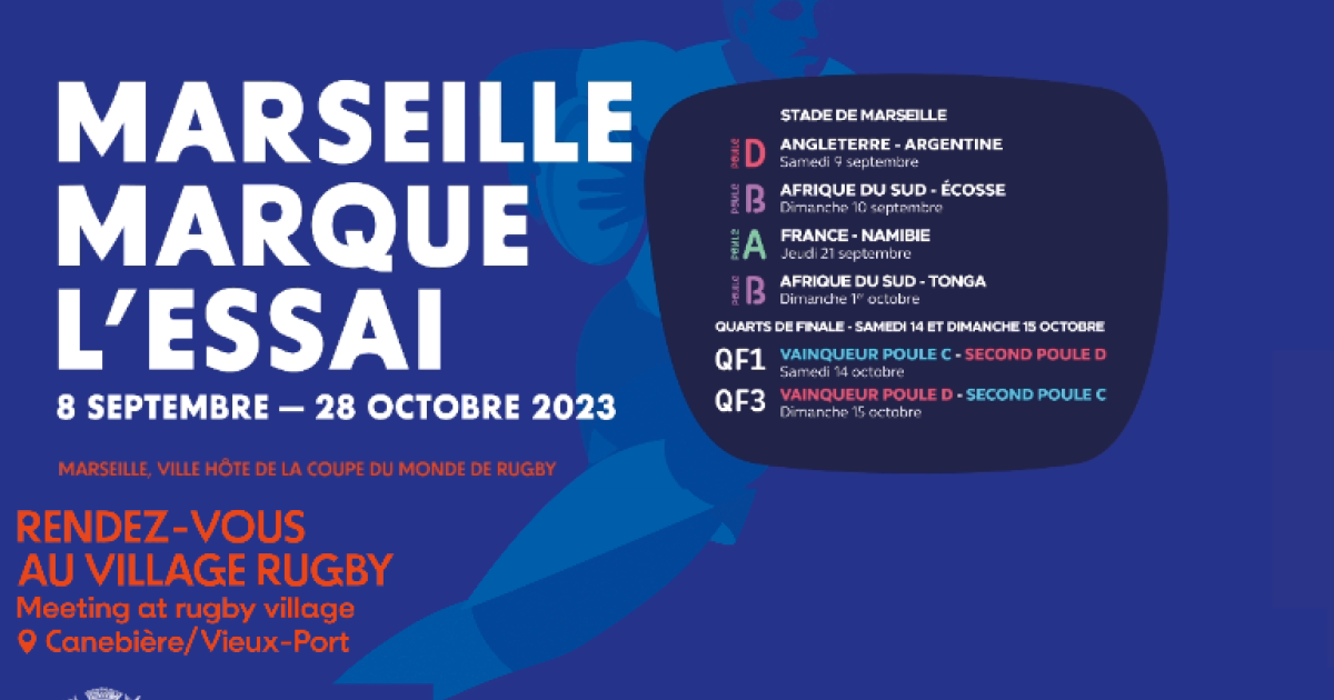 Marsella será la sede del Mundial de Rugby Francia 2023