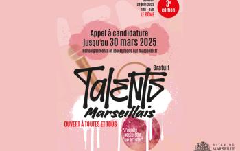 Affiche "Talents Marseillais 2025" ©VdM
