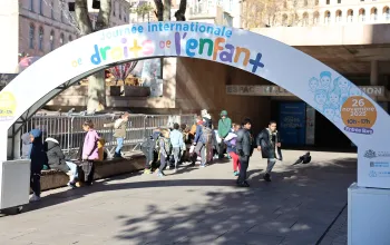 Entrée Espace Bargemon - Journée internationale des droits de l'enfant